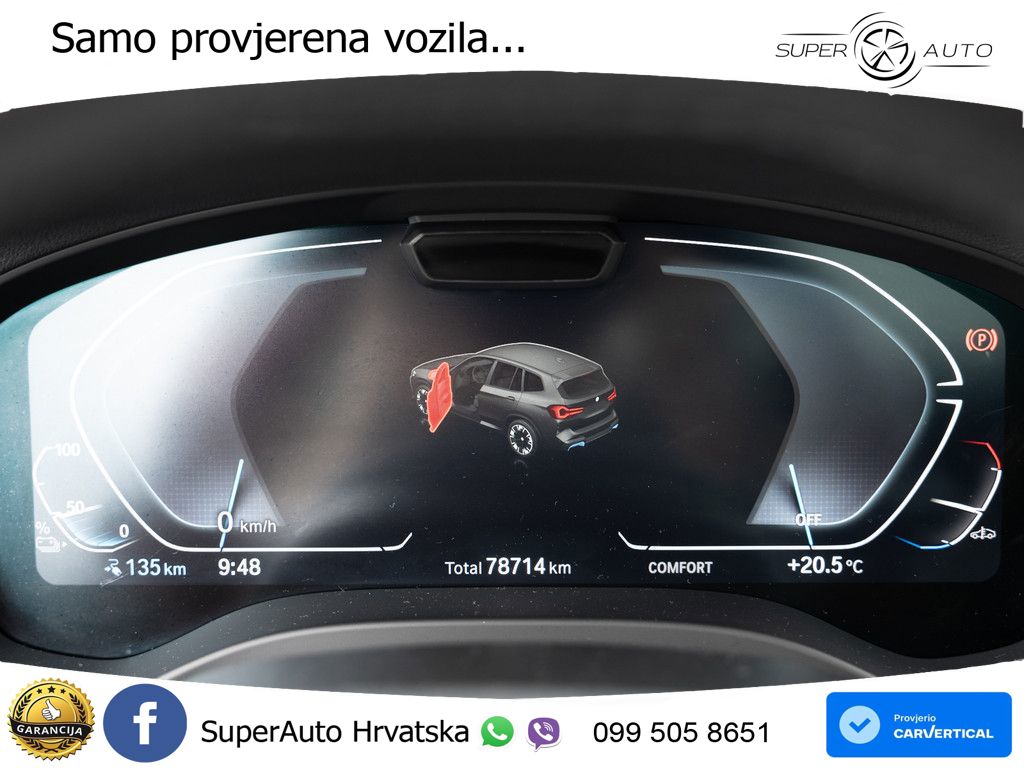 BMW iX3 80 kWh (286 KS) ACC+HEAD+GR SJED+360+PANO