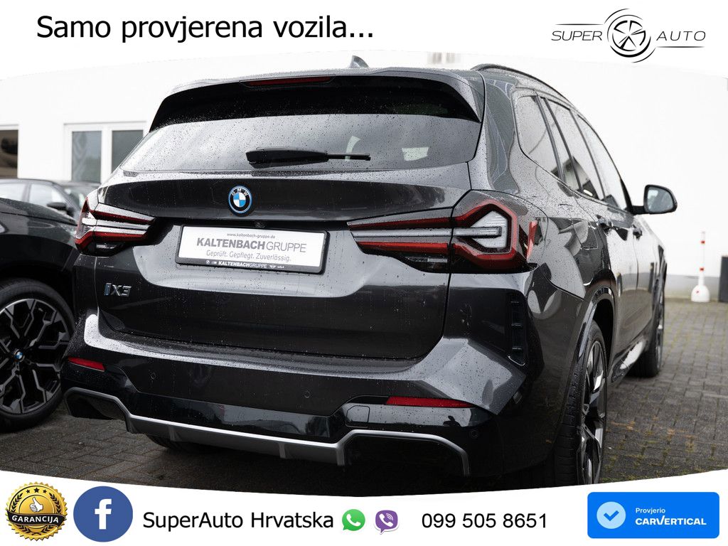 BMW iX3 80 kWh (286 KS) ACC+HEAD+GR SJED+360+PANO