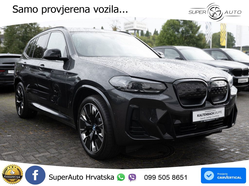 BMW iX3 80 kWh (286 KS) ACC+HEAD+GR SJED+360+PANO
