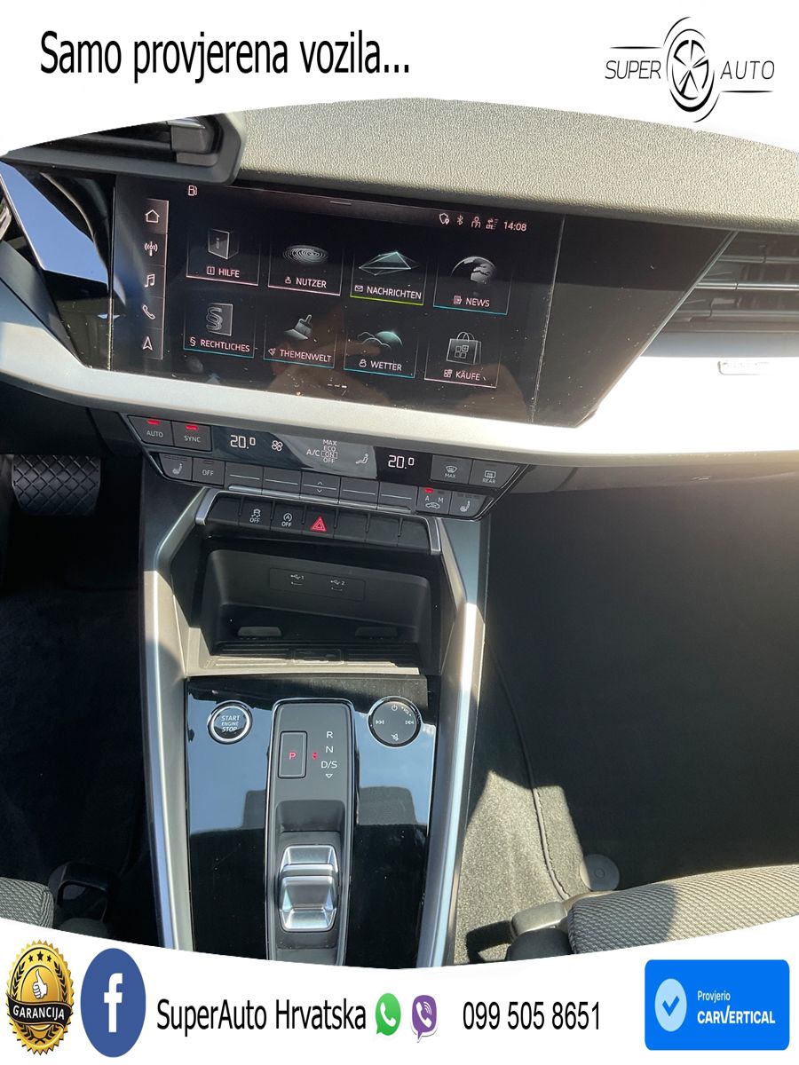 Audi A3 35 TFSI (150 KS) S tronic LED+GR SJED+ACC