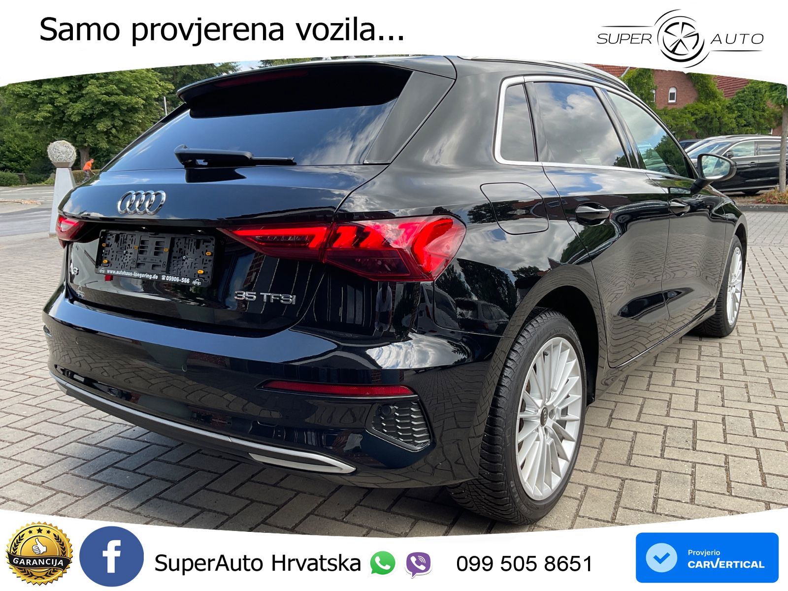Audi A3 35 TFSI (150 KS) S tronic LED+GR SJED+ACC