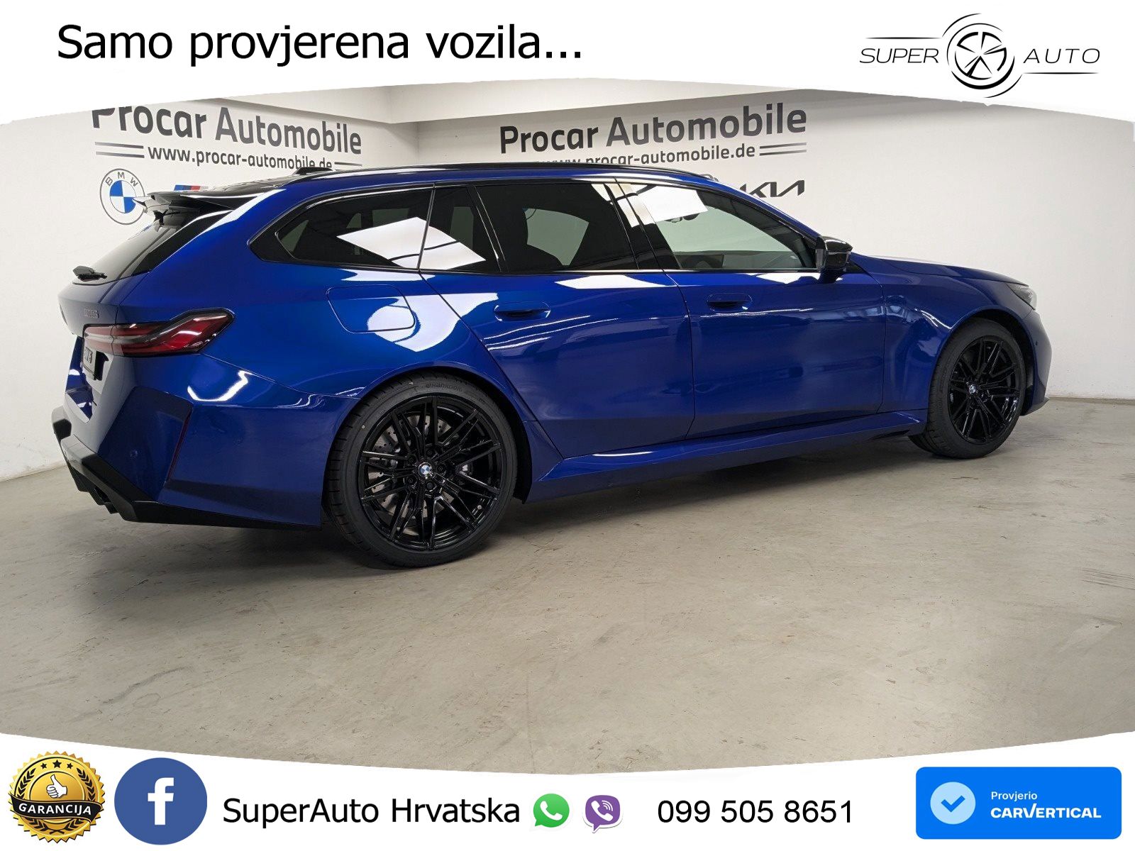 BMW M5 Touring 4.4 V8 (727 KS) xDrive Steptronic LED+GR SJED+ACC