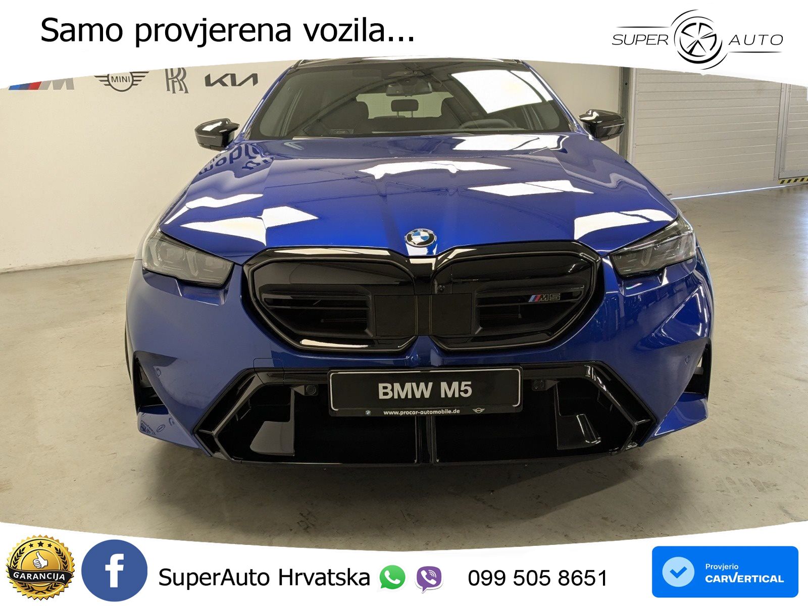 BMW M5 Touring 4.4 V8 (727 KS) xDrive Steptronic LED+GR SJED+ACC
