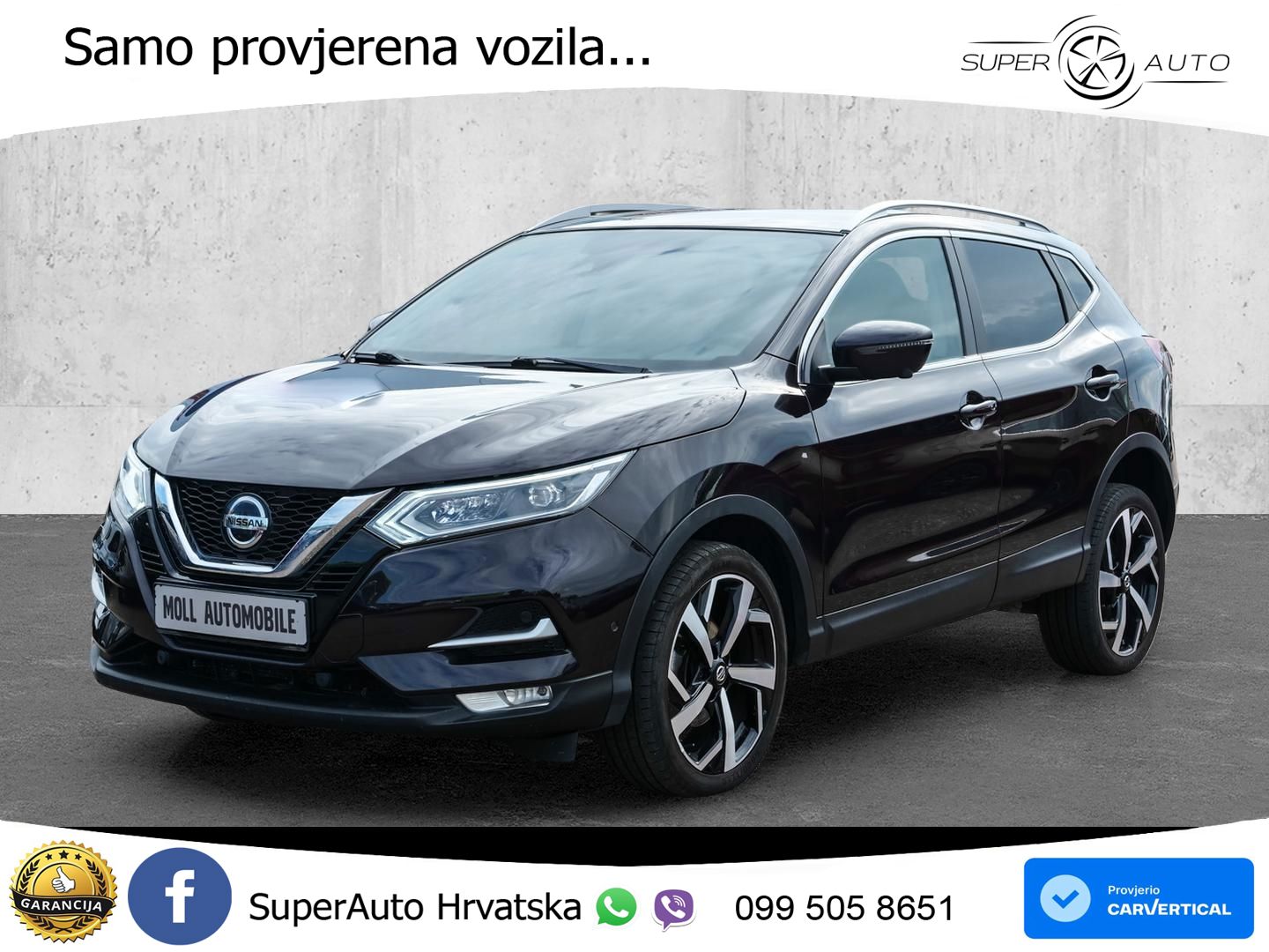 Nissan Qashqai 1.7 dCi (150 KS) 4x4 Xtronic Tekna LED+GR SJED+ACC