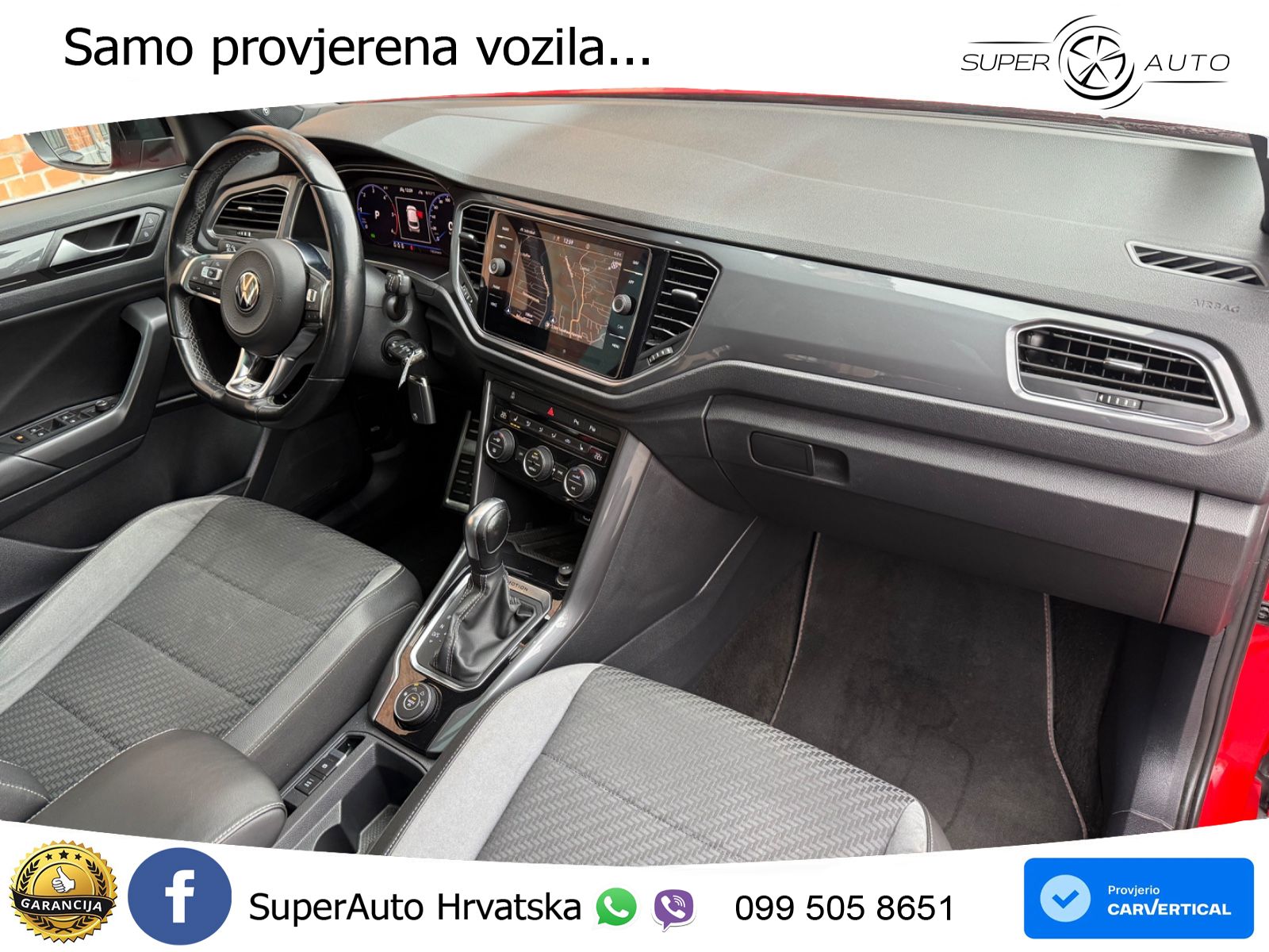 Volkswagen T-Roc 2.0 TDI (150 KS) 4M DSG R-Line LED+GR SJED+ACC