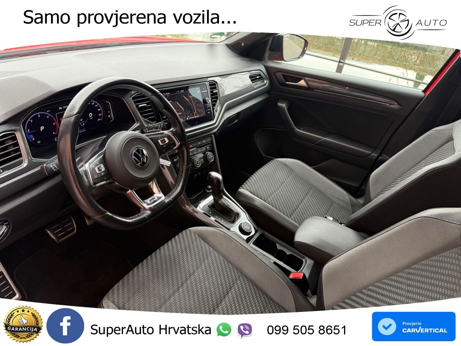 Volkswagen T-Roc 2.0 TDI (150 KS) 4M DSG R-Line LED+GR SJED+ACC