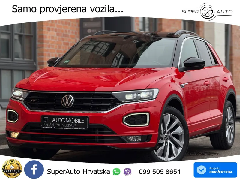Volkswagen T-Roc 2.0 TDI (150 KS) 4M DSG R-Line LED+GR SJED+ACC