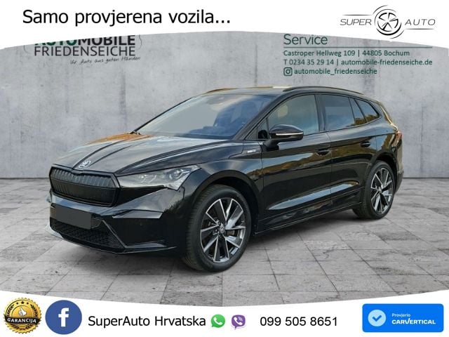 Škoda Enyaq iV 80 82 kWh (204 KS) SportLine LED+GR SJED+ACC