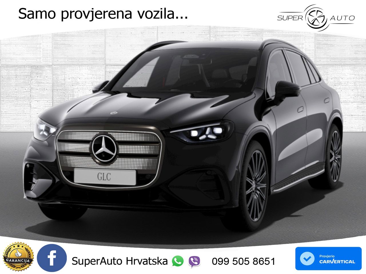 Mercedes GLC 400 94 kWh (489 KS) 4MATIC EQ Technology AMG LED+GR SJED+ACC