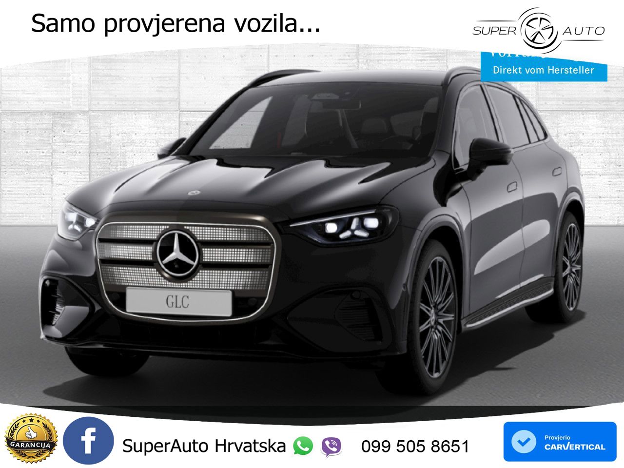 Mercedes GLC 400 94 kWh (489 KS) 4MATIC EQ Technology AMG LED+GR SJED+ACC