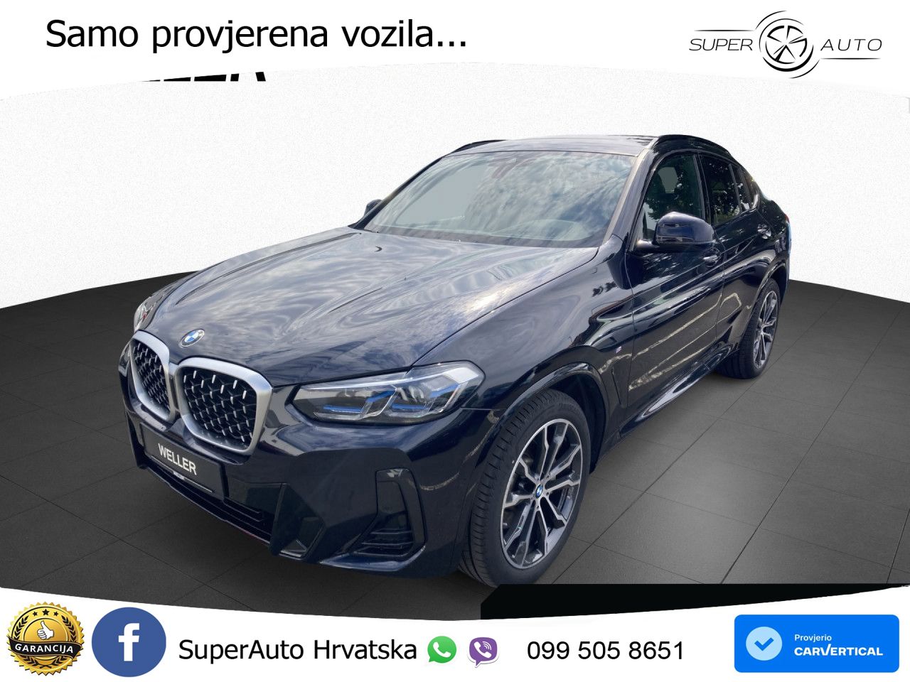 BMW X4 30d (286 KS) xDrive Steptronic M Sport LED+GR SJED+ACC