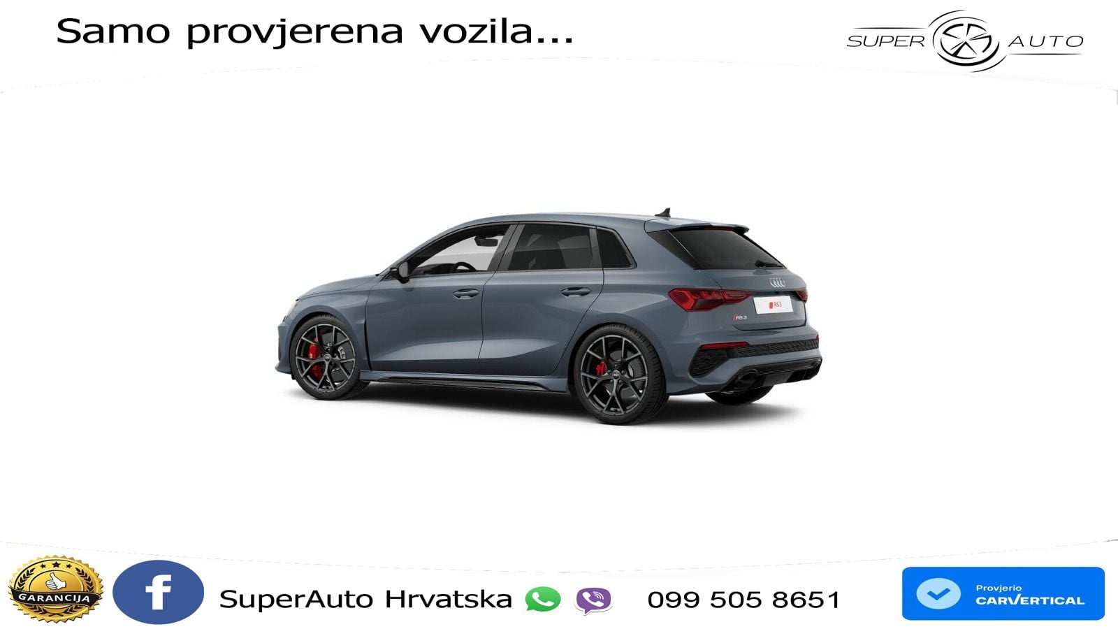 Audi RS3 Sedan 2.5 TFSI (400 KS) quattro S tronic MATRIX+GR SJED+KAM