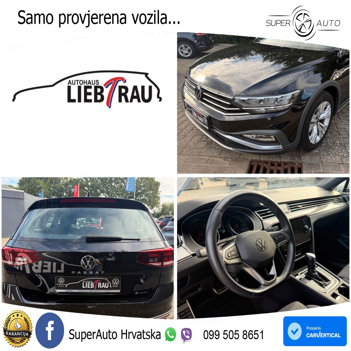 Volkswagen Passat Variant 2.0 TDI (200 KS) 4MOTION DSG LED+GR SJED+ACC