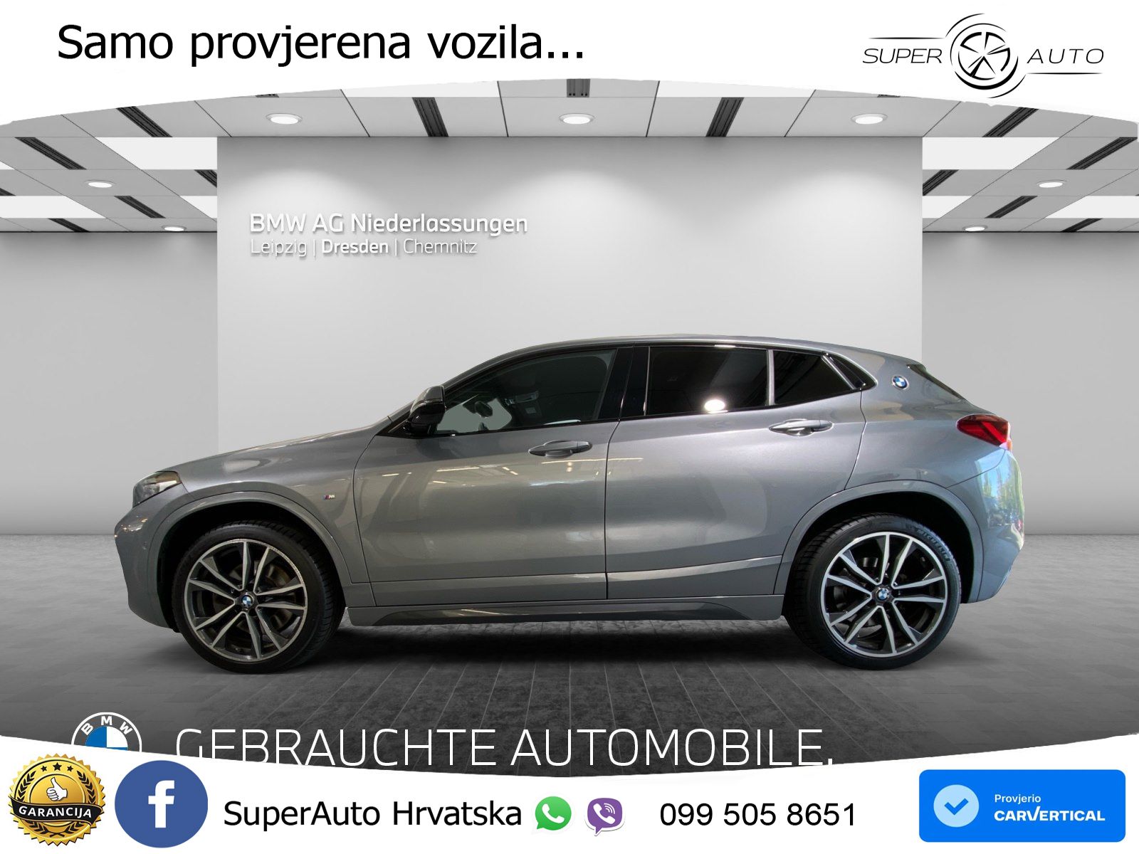 BMW X2 xDrive25d Steptronic M Sport LED+GR SJED+ACC