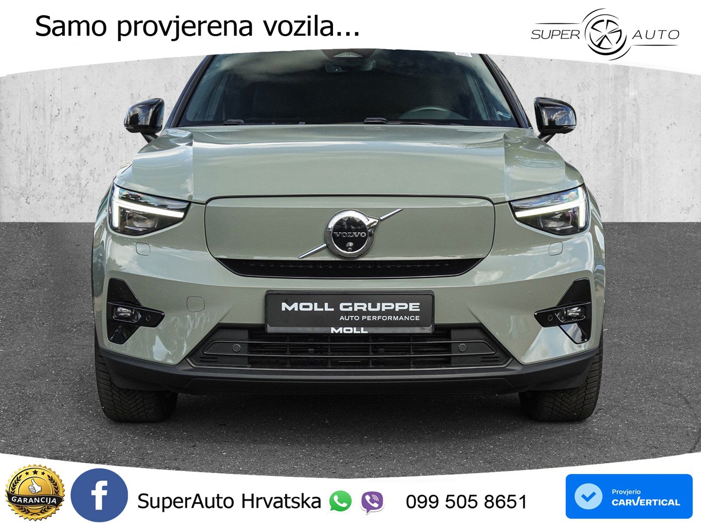 Volvo XC40 Recharge Twin 78 kWh 408 KS AWD ACC+GR SJED+360+PANO