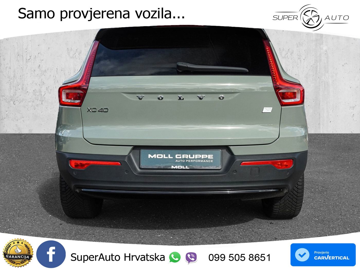 Volvo XC40 Recharge Twin 78 kWh 408 KS AWD ACC+GR SJED+360+PANO