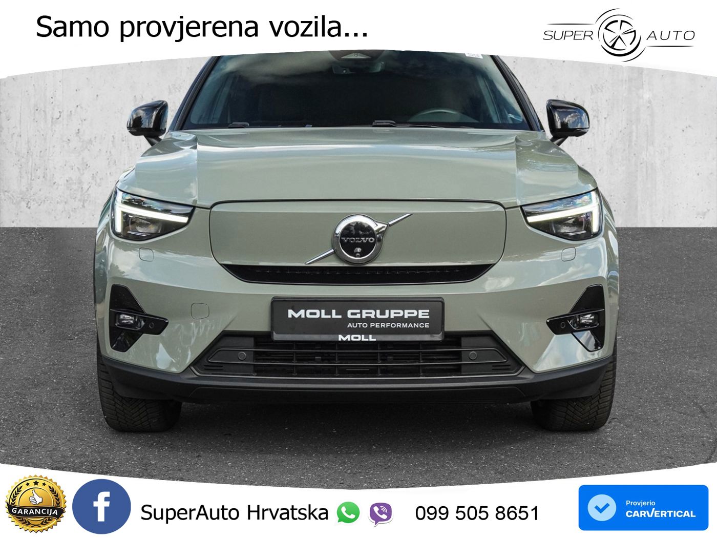 Volvo XC40 Recharge Twin 78 kWh 408 KS AWD ACC+GR SJED+360+PANO