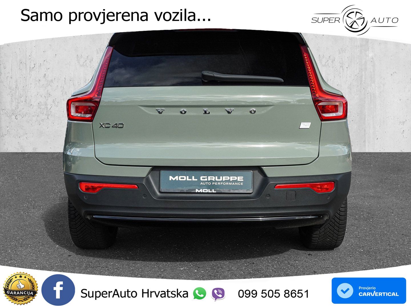 Volvo XC40 Recharge Twin 78 kWh 408 KS AWD ACC+GR SJED+360+PANO