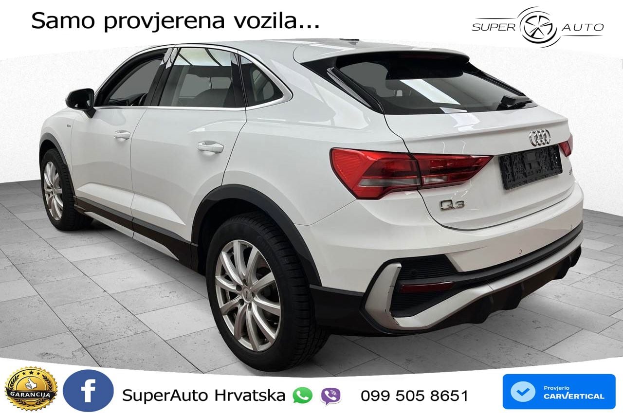 Audi Q3 Sportback 35 TDI (150 KS) S tronic S line