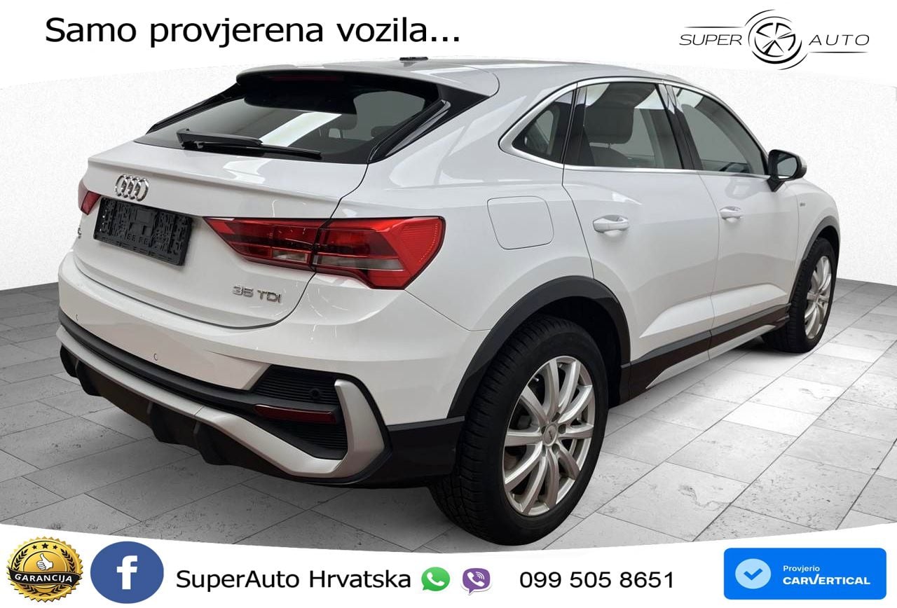 Audi Q3 Sportback 35 TDI (150 KS) S tronic S line