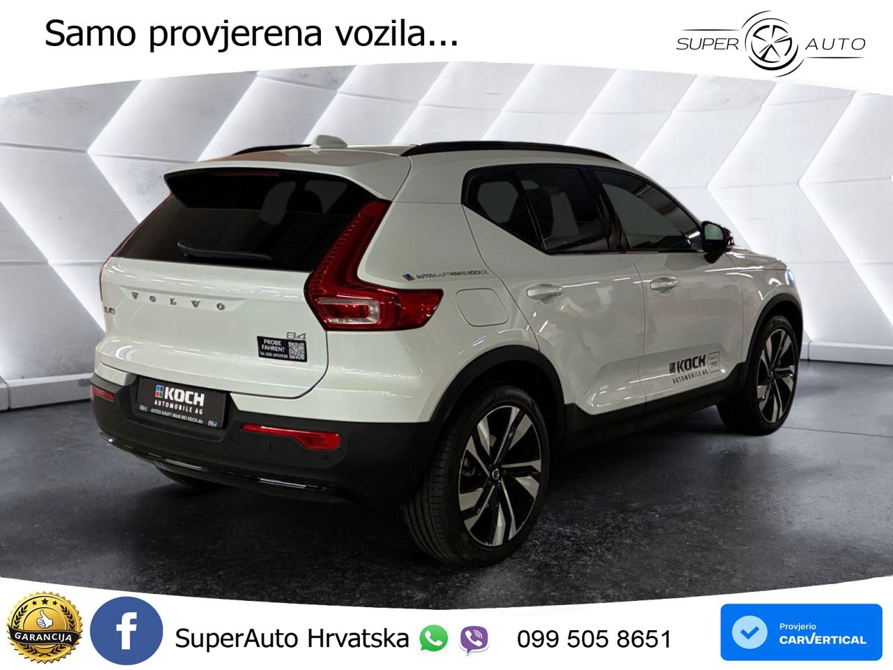 Volvo XC40 2.0 B4 197 KS Automatic MATRIX+GR SJED+KAM