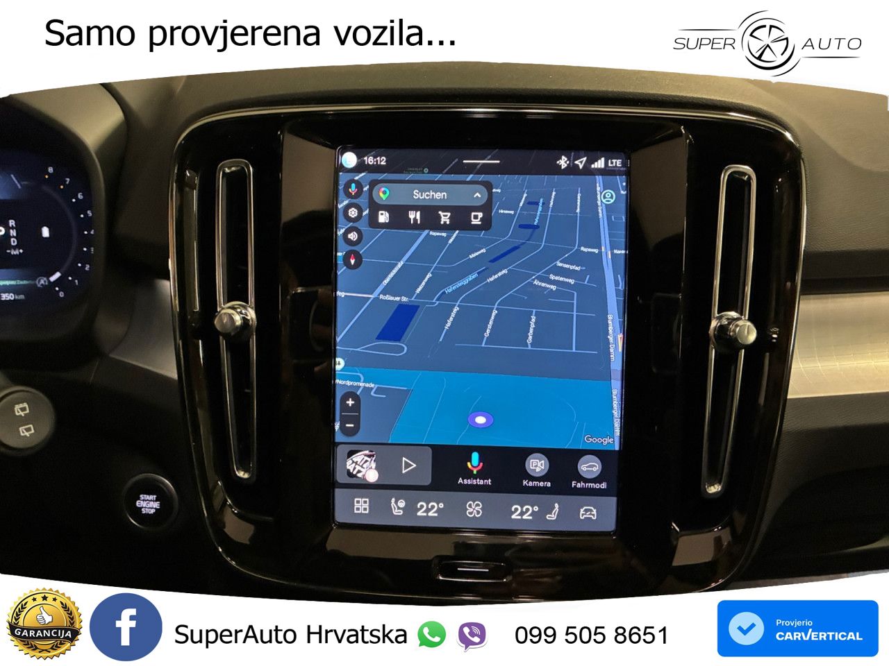 Volvo XC40 2.0 B4 197 KS Automatic MATRIX+GR SJED+KAM
