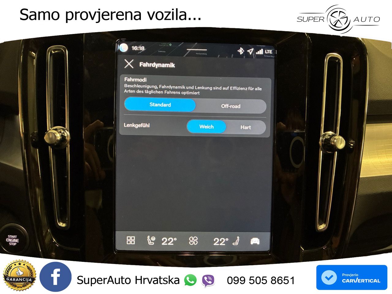 Volvo XC40 2.0 B4 197 KS Automatic MATRIX+GR SJED+KAM