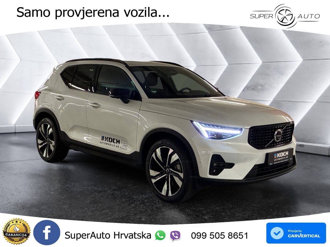Volvo XC40 2.0 B4 197 KS Automatic MATRIX+GR SJED+KAM