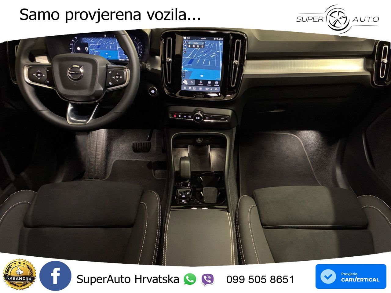 Volvo XC40 2.0 B4 197 KS Automatic MATRIX+GR SJED+KAM