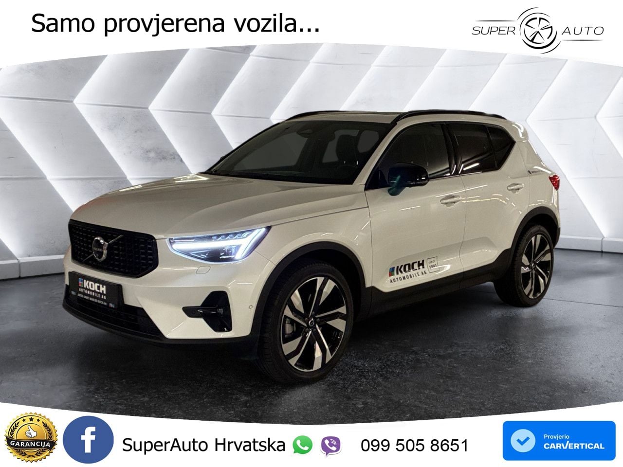 Volvo XC40 2.0 B4 197 KS Automatic MATRIX+GR SJED+KAM