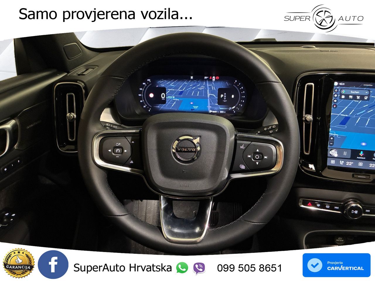 Volvo XC40 2.0 B4 197 KS Automatic MATRIX+GR SJED+KAM