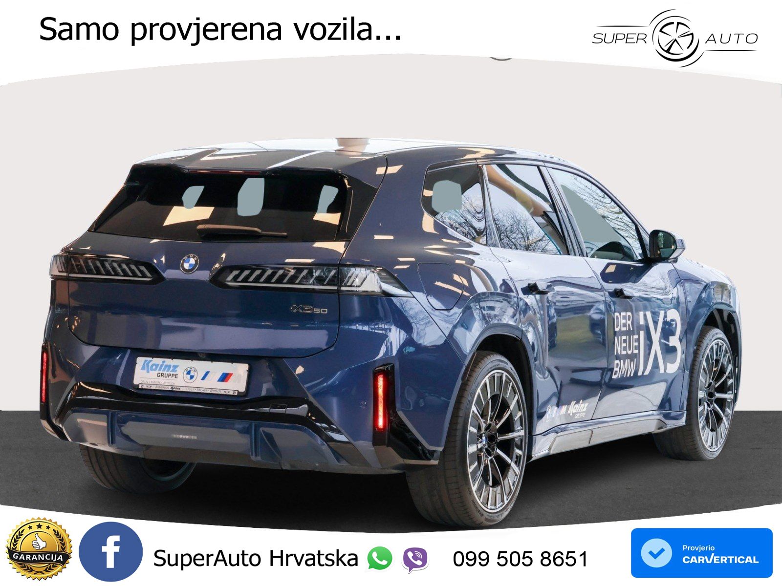 BMW iX3 50 108.7 kWh (469 KS) xDrive