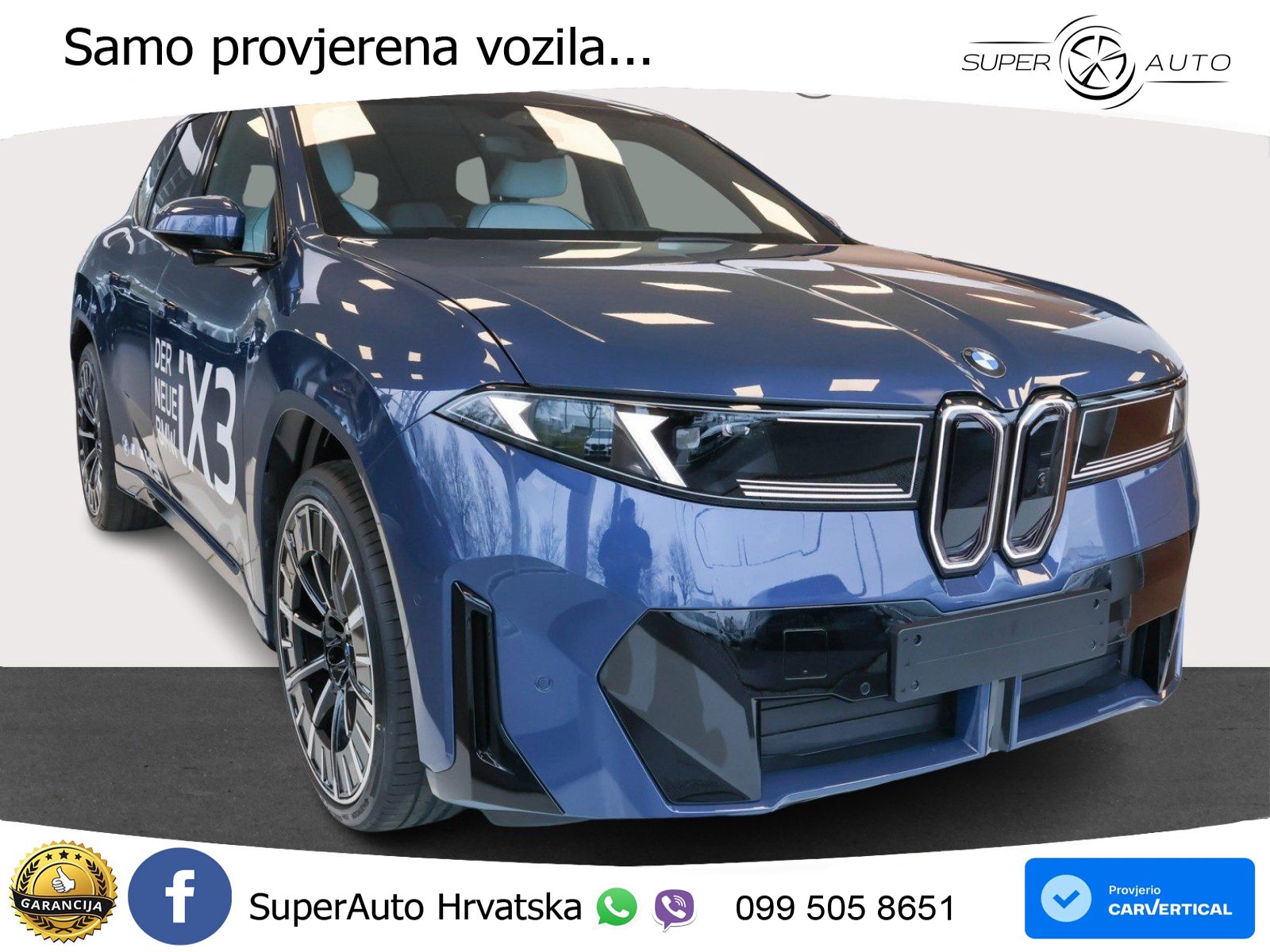 BMW iX3 50 108.7 kWh (469 KS) xDrive