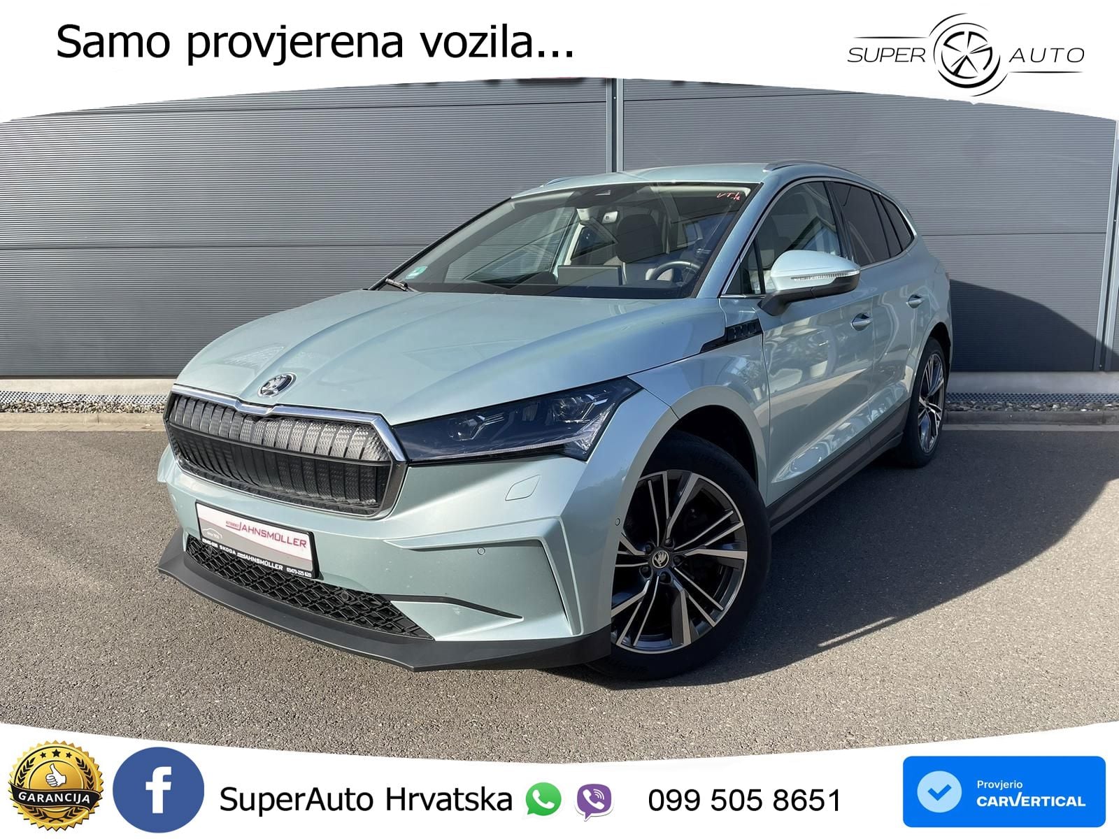 Škoda Enyaq iV 80 82 kWh (204 KS) Lodge LED+GR SJED+ACC