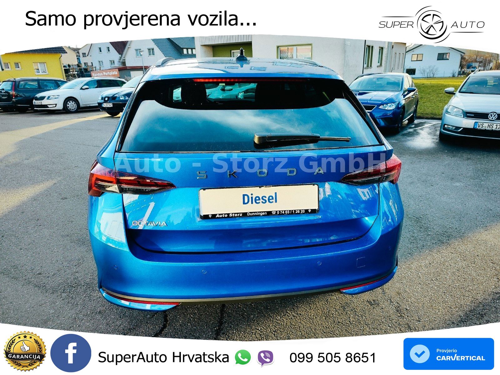 Škoda Octavia Combi 2.0 TDI (150 KS) DSG Selection LED+GR SJED+ACC