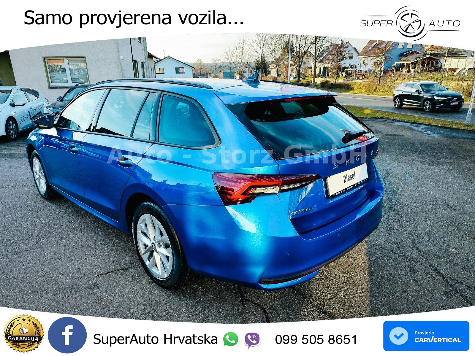 Škoda Octavia Combi 2.0 TDI (150 KS) DSG Selection LED+GR SJED+ACC