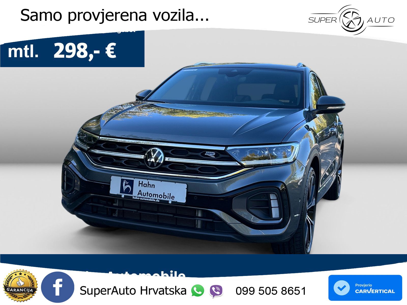 Volkswagen T-Roc I 1.5 TSI (150 KS) DSG LED+GR SJED+ACC