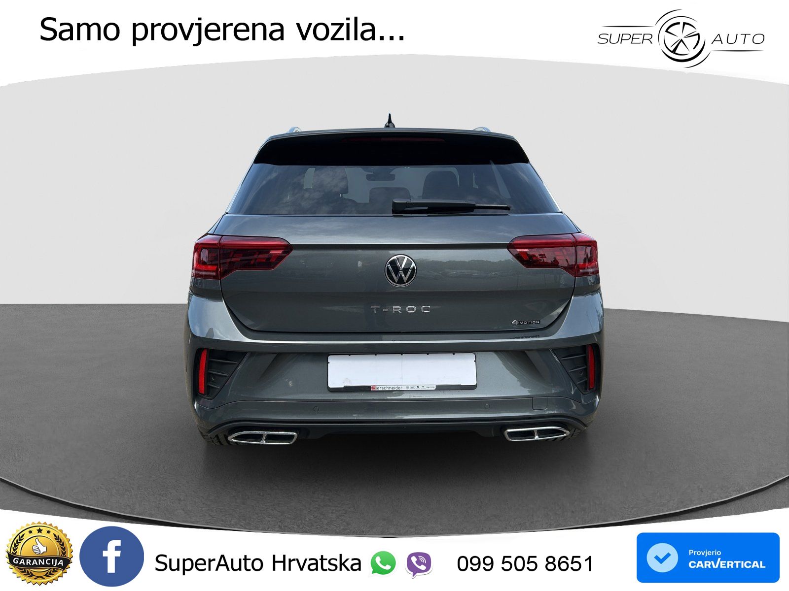 Volkswagen T-Roc I 2.0 TSI (190 KS) 4M DSG LED+GR SJED+ACC