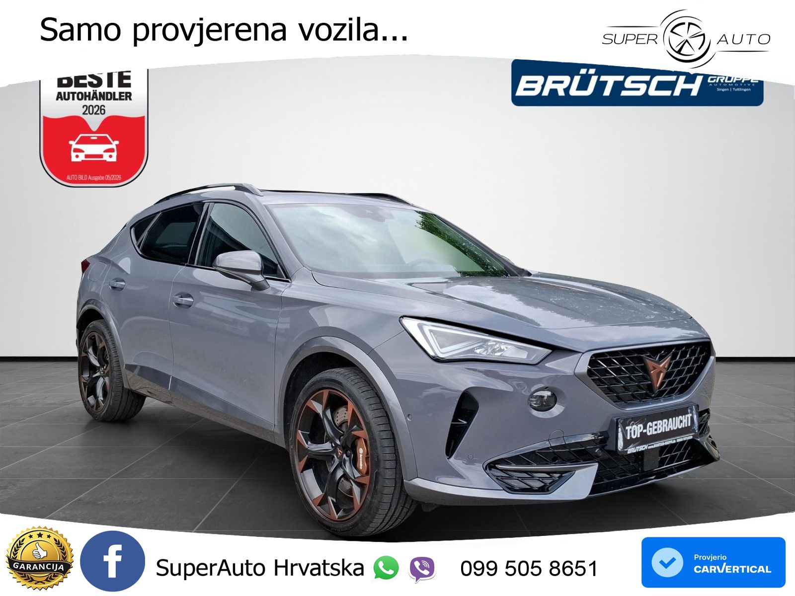 Cupra Formentor 1.4 TSI (245 KS) e-Hybrid DSG VZ LED+GR SJED+ACC
