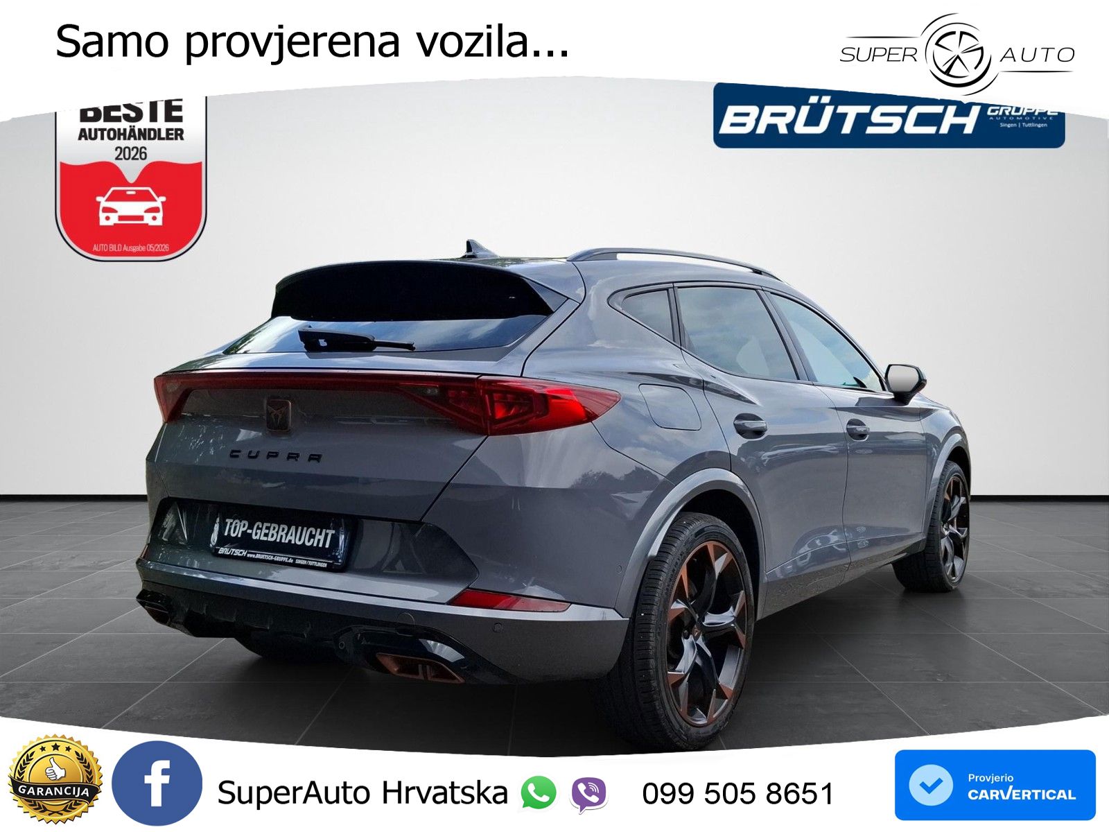 Cupra Formentor 1.4 TSI (245 KS) e-Hybrid DSG VZ LED+GR SJED+ACC