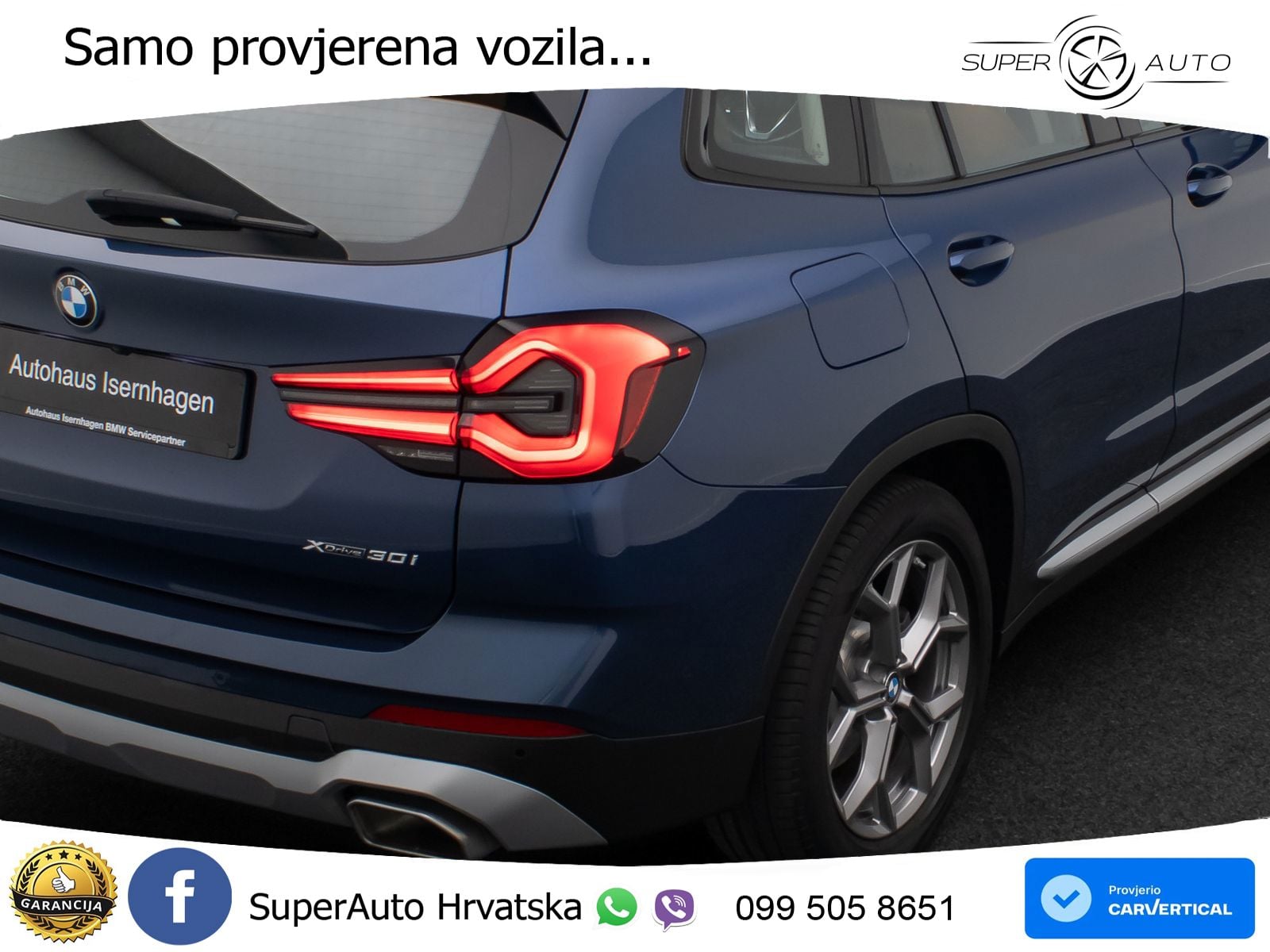 BMW X3 30i sDrive Steptronic