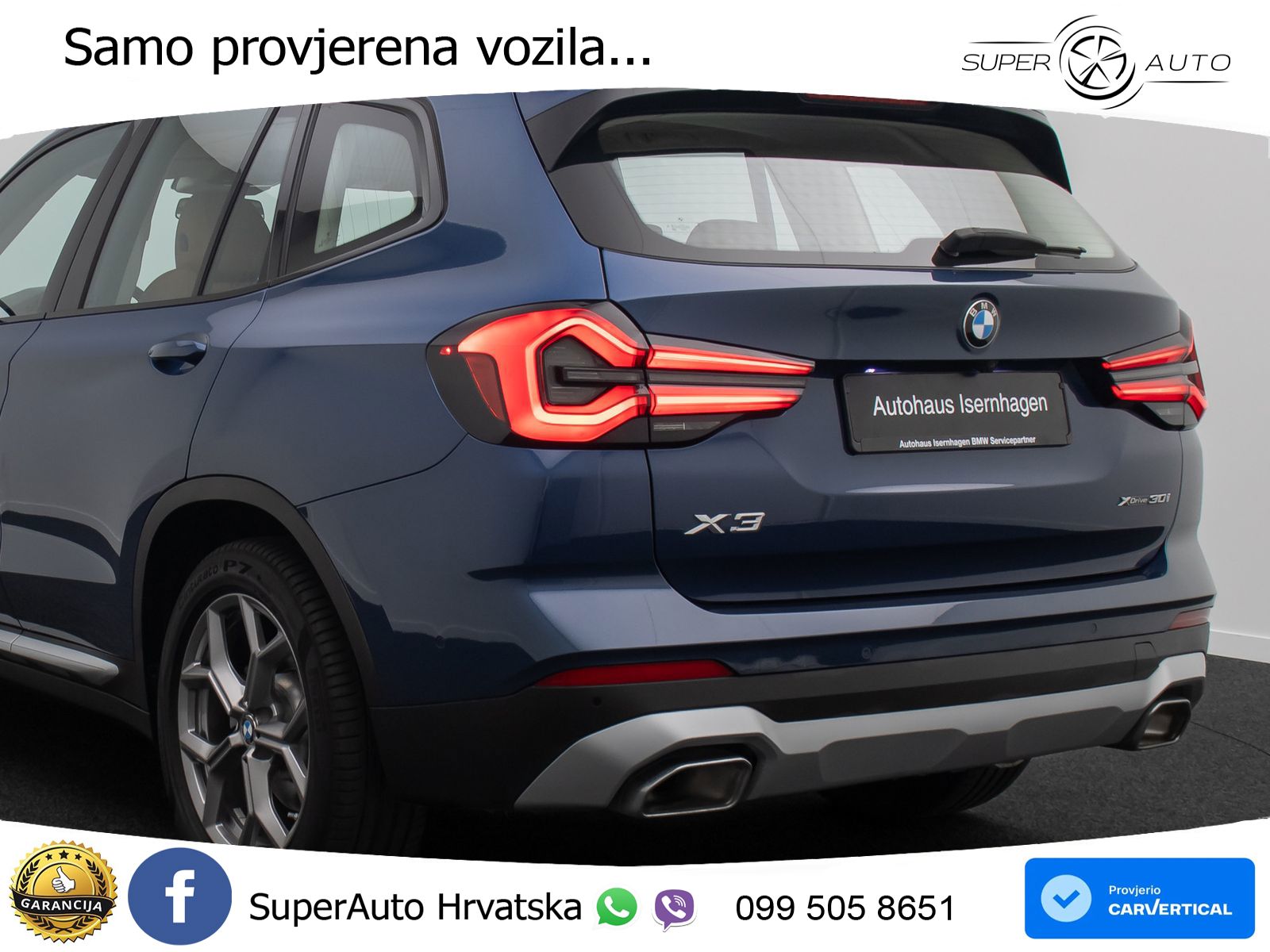 BMW X3 30i sDrive Steptronic