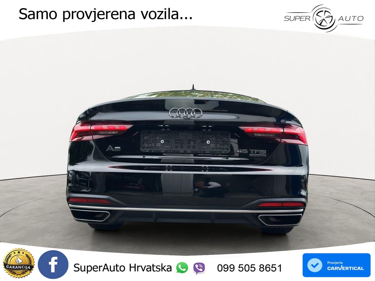 Audi A5 Sportback 45 TFSI (245 KS) quattro ultra S tronic MATRIX+GR SJED+KAM