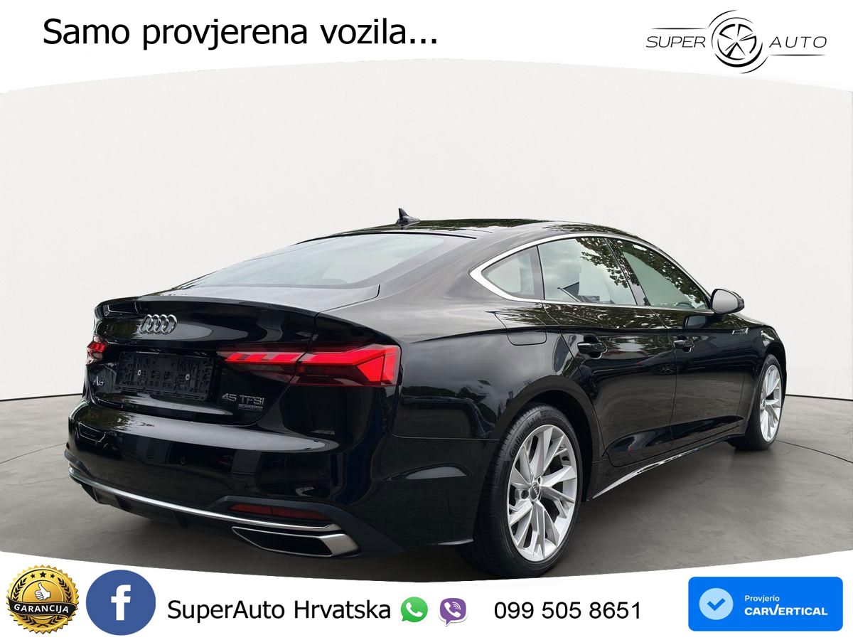 Audi A5 Sportback 45 TFSI (245 KS) quattro ultra S tronic MATRIX+GR SJED+KAM