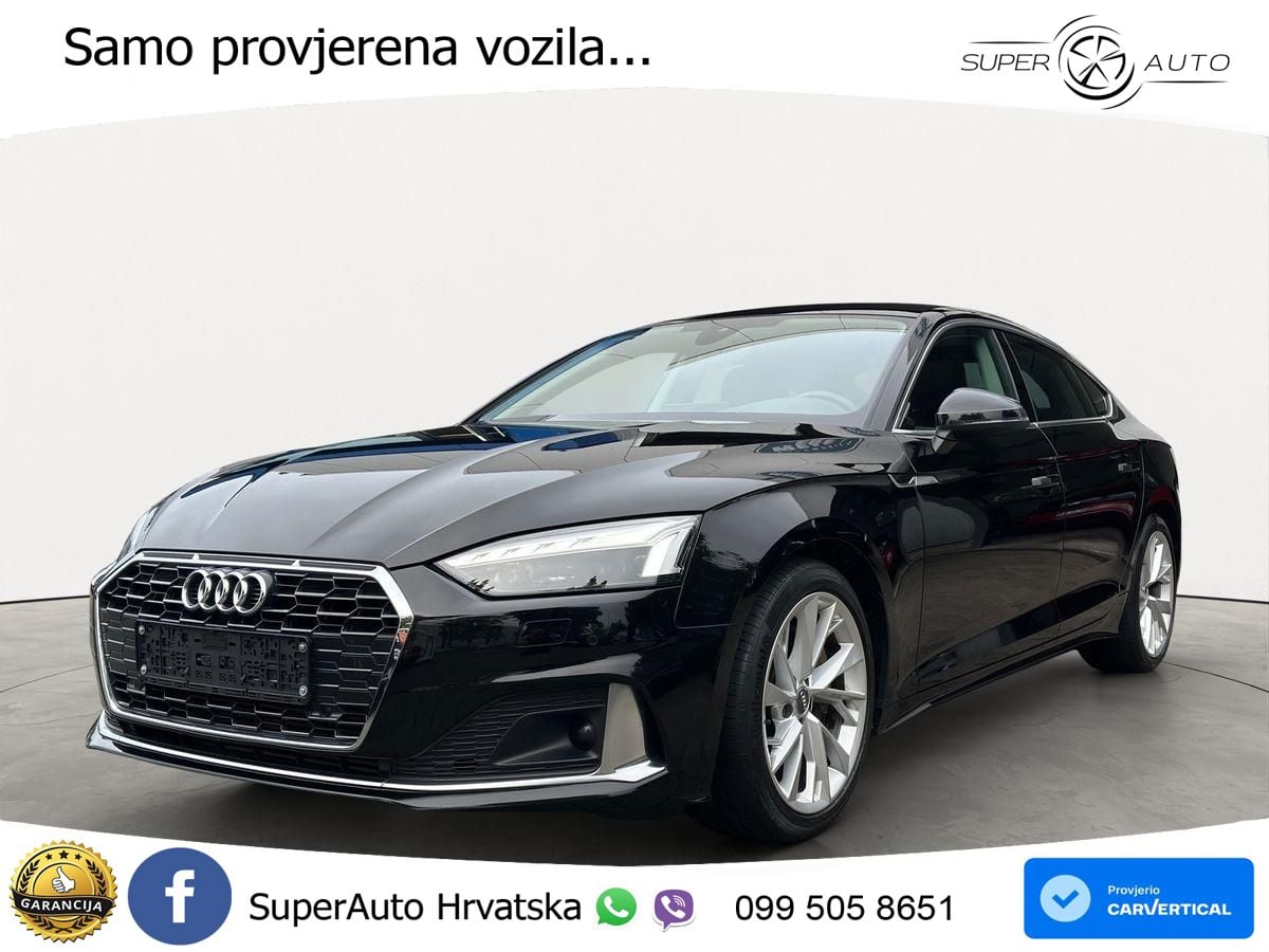 Audi A5 Sportback 45 TFSI (245 KS) quattro ultra S tronic MATRIX+GR SJED+KAM
