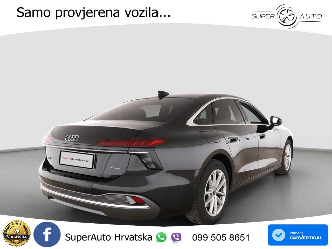 Audi A6 2.0 TDI (204 KS) quattro S tronic LED+GR SJED+ACC