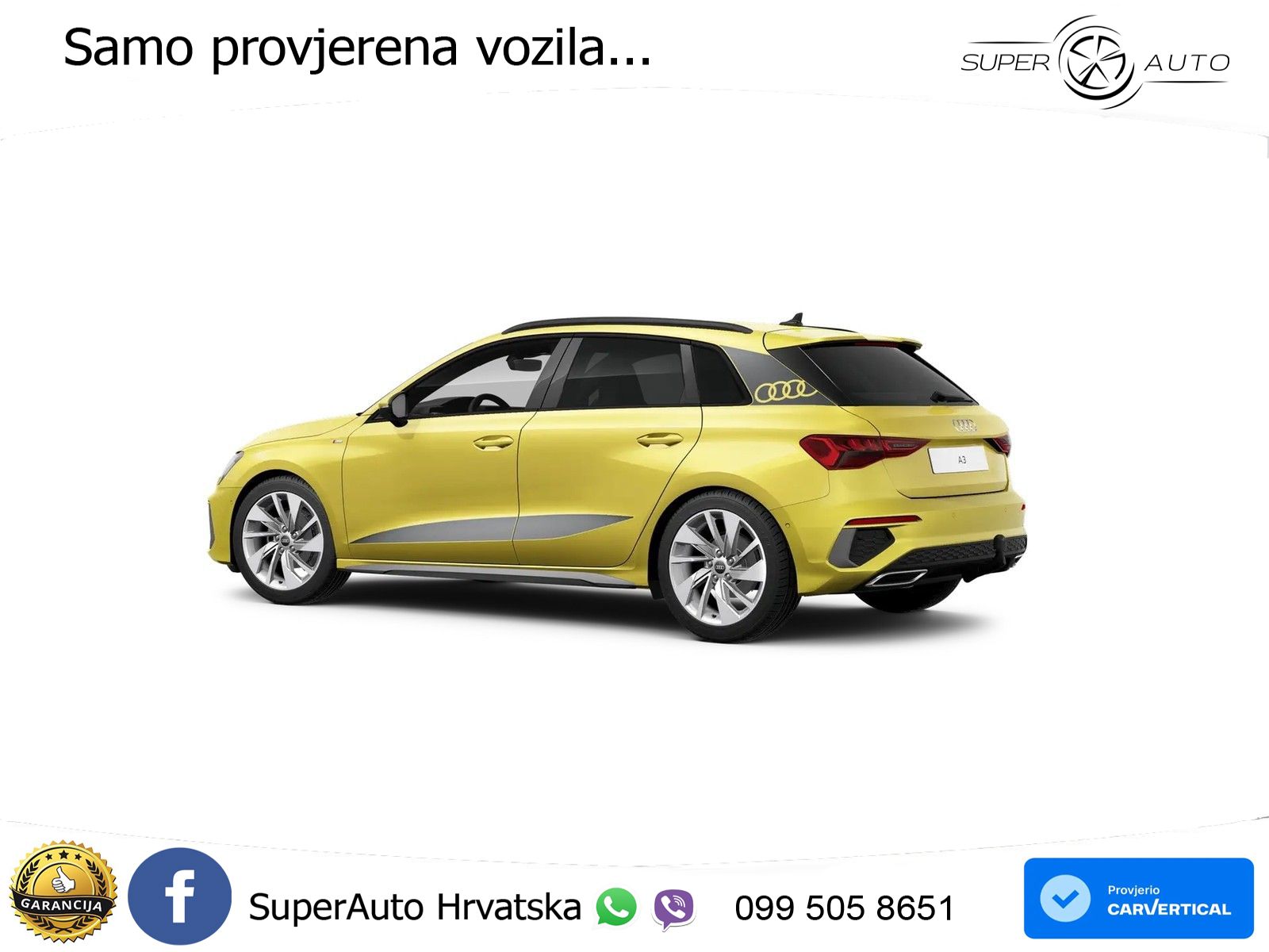 Audi A3 35 TDI (150 KS) S tronic S line LED+GR SJED+ACC