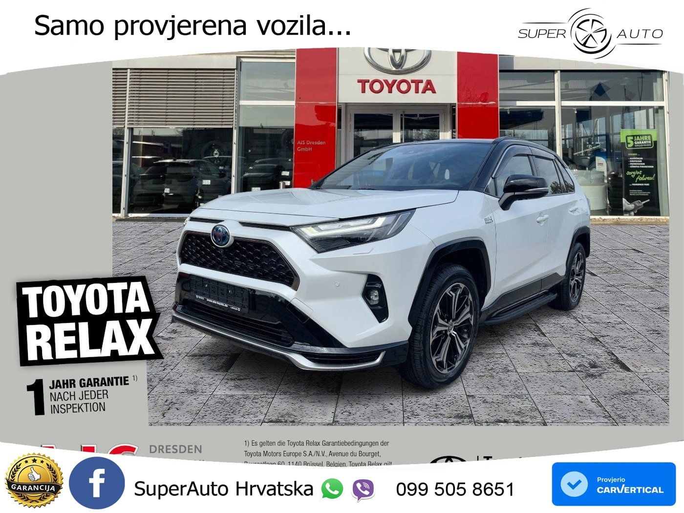 Toyota RAV4 2.5 (306 KS) Hybrid AWD-i eCVT Style LED+GR SJED+ACC