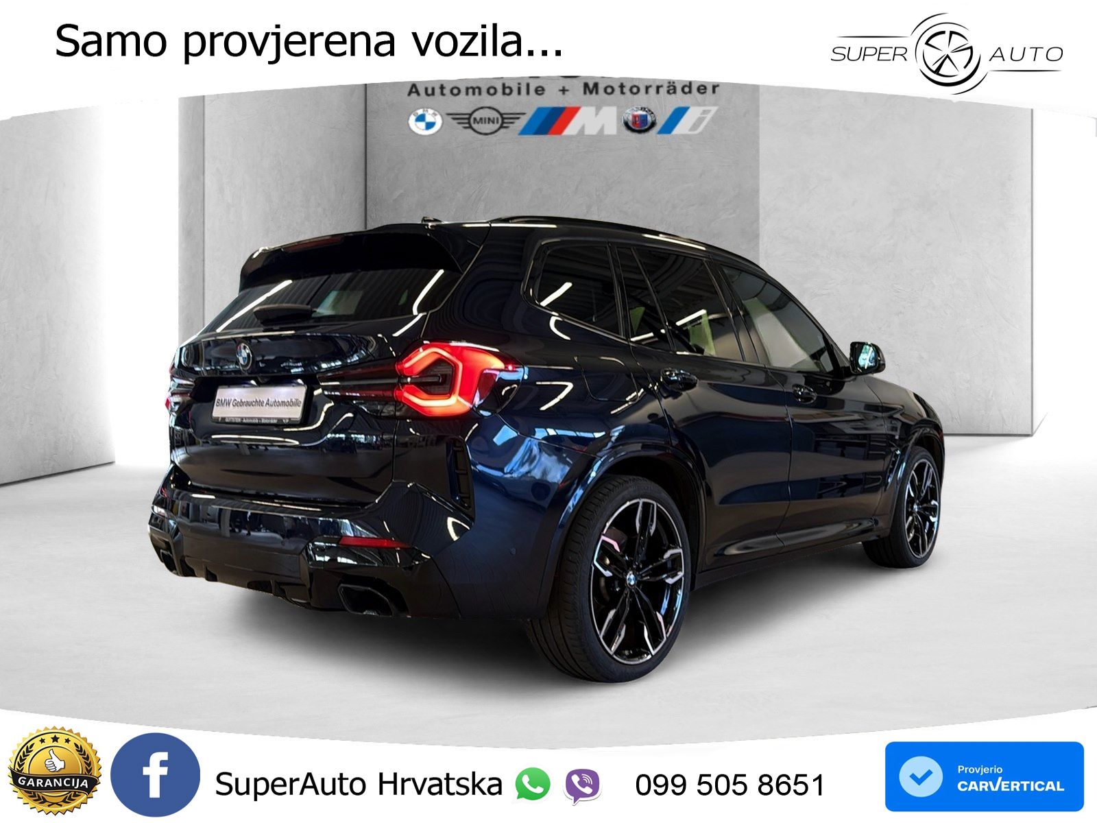 BMW X3 M40d xDrive Steptronic LED+GR SJED+ACC