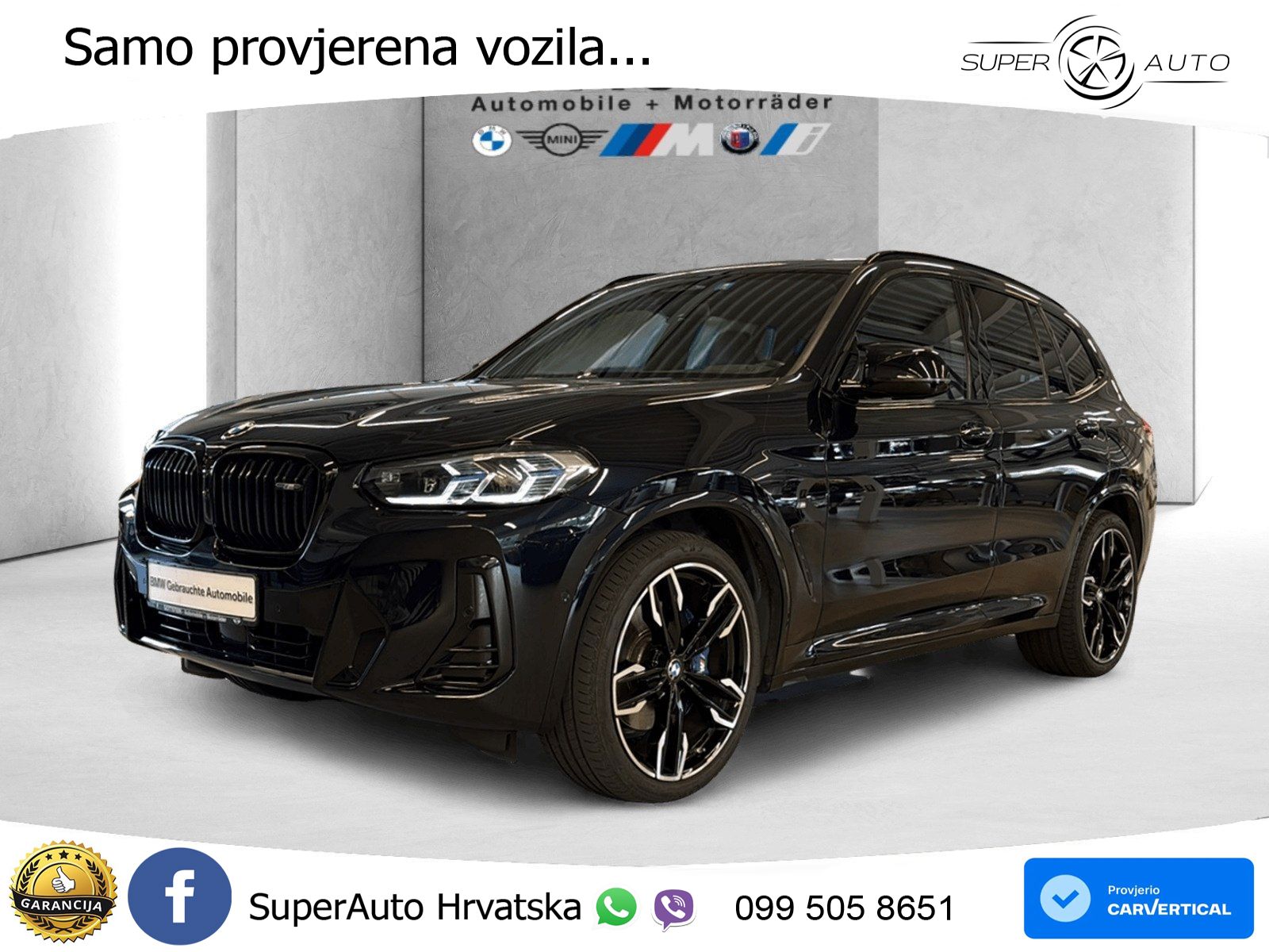 BMW X3 M40d xDrive Steptronic LED+GR SJED+ACC